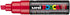 UNI POSCA PC-8K CHISEL TIP MARKER PEN- RED (BOX OF 6)