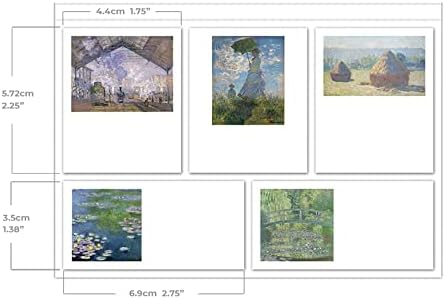 Pigment & Hue Sticky Note Tabs, 5 Piece Set, 50 Sheets per Pad, 5 Pads with Different Designs, 250 Sheets