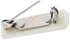 Bulk 50 Pack Premium Safety Bar Pins with Adhesive Sticky Back & Metal Locking Clasp for ID Badges