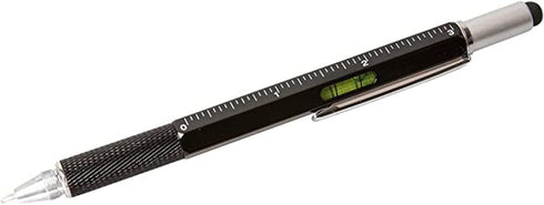 TEK PEN 2.0 Tactical Multi-Tool Utility Pen with Ruler, Bubble Level, Screwdriver, and Touchscreen Stylus by Dreamscreens
