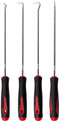 4-Piece Oil Seal Hook Set, Pull Out Hook and Screwdriver for Automotive, Electronics, Home Repair