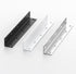 MINGFANITY 4PCS 8'' 1'' 2mm L Brackets, Corner Brace Angle Bracket, Superior Stainless Steel, x M, Thickness, Wood