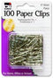 CLI Paper Clip, Nickle Plated