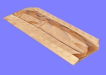 A1 Bakery Supplies Packaged C9y- 25 Food Packaging Kraft Paper Long Bread & Food Bags