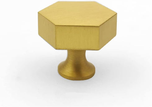 WenRan Pure Brass Color Scandinavian Gold Hexagonal Cabinet Shoes Wine Bedside Table Drawer