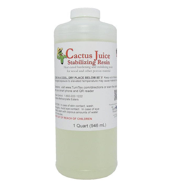 Cactus Juice Stabilizing Resin for Woodworking-1 Quart