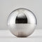 Elegant Smoke Grey Glass Globe Shade, 4.72" Diameter Frosted Bubble Shade for