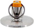 AMHUKIP 1pcs Adjustable 1.5" Tri Clamp Pressure Relief Valve End Cap - 17-100psi
