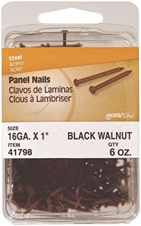 Philstone 41799 6 Oz 1-5/8" Walnut Colored Interior Panel Nails