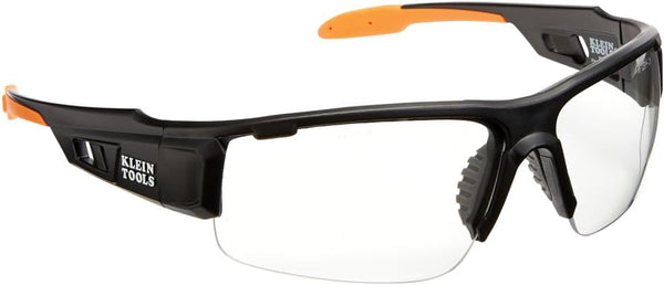 Klein Tools 60161 Safety Glasses, Professional Protective Eyewear with Scratch Resistant Clear Lens