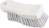 6" 6" Boardwalk Scrub Brush, White Polypropylene Bristles, Brush, Handle