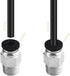 10 Pack 1/8" NPT Male Thread 4mm Pneumatic Push-to-Connect Fittings Air Fittings PC4-N1
