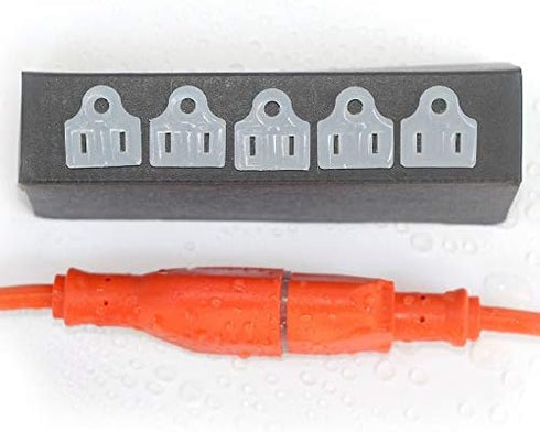 Rain Block (5 Pack) (Original Inventor & US Mfr) Weatherproof Gaskets for Outdoor Electrical Connections. Great