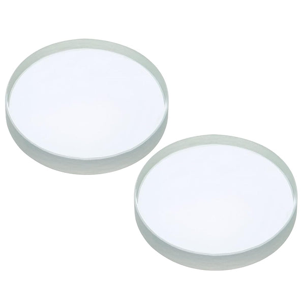 PATIKIL 4" (100mm) Focal Length Double Concave Lens, 2 Pack, 50mm Diameter for Physics