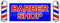BARBER SHOP Window Decal - Hair Salon Parlor Sign