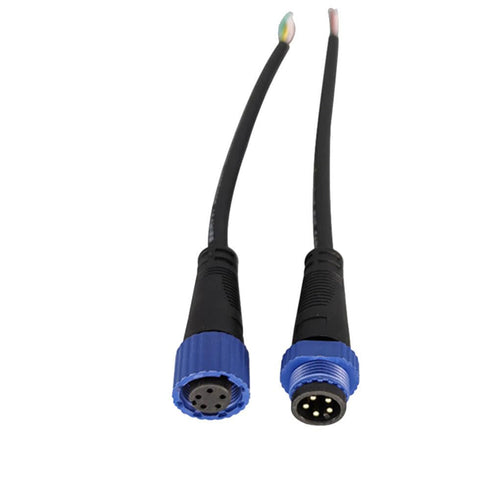 Elecbee M15 Waterproof Connector Male Female Plug Connector LED Power Connector AC/DC