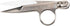 Klein Tools HTC5 Scissors, Threadclip with Spring Action for Automatic Opening, 4-1/2-Inch, Made in USA by Klein Tools