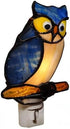 Wall.DYM9008 Stained Glass owl Night Light,studyroom Night LightSuitable for Living RoomCorridorBedroom.Plug into