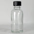 Bioll 30ml (1 oz) glass bottle. Essential oil bottle with lid. For Perfume, Aromatherapy, Lab Refillable Sample Vials - 12 Pack (Clear) by Generic