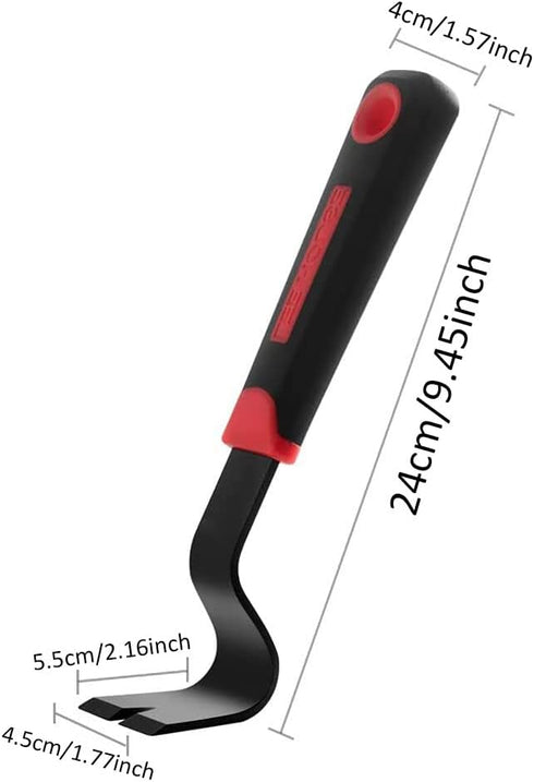 Trim Puller for Baseboard Removal, Tile Removal Tool, Flat Pry Bar for Wood Floor and Nail Pulling