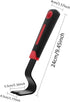 Trim Puller for Baseboard Removal, Tile Removal Tool, Flat Pry Bar for Wood Floor and Nail Pulling