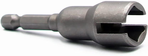 1PCS Power Wing Nut Driver, 1/4 Inch Hex Shank Slot Wing Nut Drill Bit Socket Wrenches Tool for Panel Nuts