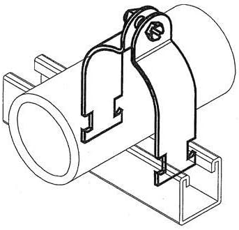 Morris 17520 Rigid Strut Clamp, 2-1/2" by Morris