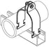 Morris 17520 Rigid Strut Clamp, 2-1/2" by Morris