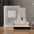MEMORY FISH 5.7 4.2 3.3 Inches(Flip Perpetual Desktop Calendar with Flip Display, Day and Month Indicators, Creative