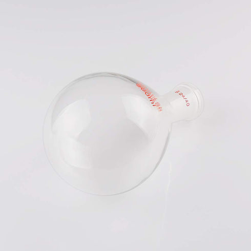 StonyLab Borosilicate Glass 500mL Heavy Wall Recovery Flask with 24/40 Outer Joint
