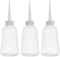 Utoolmart 3pcs 250ml Plastic Squeeze Bottles for DIY, Glue, Oil, and Tattoo Labeling