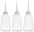 Utoolmart 3pcs 250ml Plastic Squeeze Bottles for DIY, Glue, Oil, and Tattoo Labeling