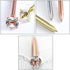 U Scinan 8 Pcs Metal Ballpoint Pen with Big Diamond/Crystal - Office Supplies Gift, Black Ink, Magnify Function, Silver