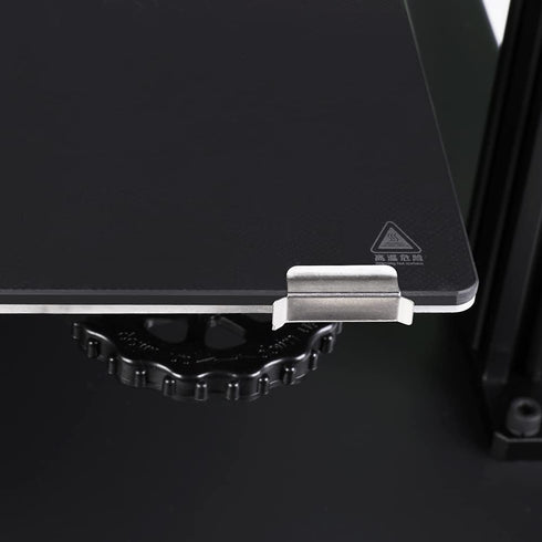 Original Ender 3 Pro Bed Clips Clamp, 7mm for Creality Ender 3 V2, Ender 3S, Ender 5 Pro, 3D Printer Heated Bed