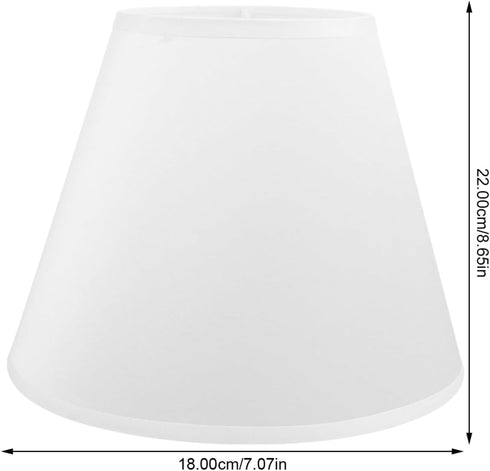 E27/E14 Beaupretty Bedside Lamp Shade Barrel Lampshade Cloth Lampshade Fabric Lamp Cover Decorative Lamp Shade