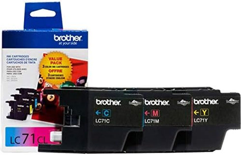 Brother Printer LC713PKS Ink Cartridge, 300 Page Yield, 3 Pack