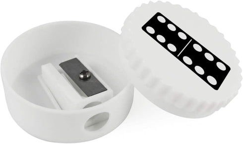 Azeeda (PS00052521) 'Domino Game Tile' Compact Pencil Sharpener