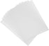 PATIKIL 20 Pcs Clear PVC Binding Covers, 20 Mil Un-Punched A4 Letter Size Protectors for Business Office Document