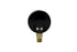 PIC Gauges Bottom Mount Dry Pressure Gauge, 2" Dial, 0/100 psi Range, Black Steel Case, Brass Internals