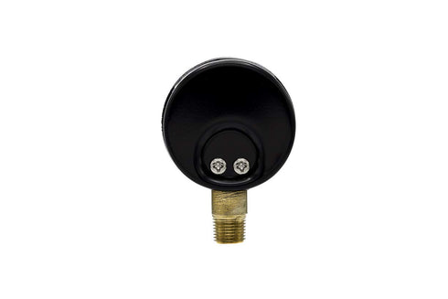 PIC Gauges 101D-158G Bottom Mount Dry Pressure Gauge, 1.5" Dial, 0/200 psi Range, Black Steel Case