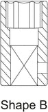 Chicago Pneumatic S421M - 1/2 Inch Square Drive, 21 mm, Standard, Shape B, 6 Point, Impact Socket by Chicago Pneumatic