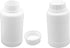 Othmro 5Pcs 8.45oz/250ml Plastic Bottles, Wide Mouth Laboratory Reagent Polyethylene Chemical Storage Container White