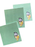 Sticky Notepad : Opossum Possum in Banana Notepad, Art, Stationary, Wildlife Lover,