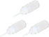 Utoolmart 3pcs 50ml Squeeze Bottles, Plastic Glue Oil Wash Bottles for DIY Label Tattoo