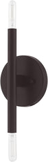2 Livex Lighting Lt Bronze ADA Wall Sconce