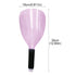 NOWHYX 3 Pcs Barber Salon Face Shield,Plastic Hairdressing Shield with Sponge Handle Reusable Hairspray Protector