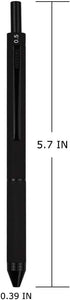 DUNBONG 4 in 1 Multicolor Pen, Metal Cased Multifunction Pen, 0.5mm Mechanical Pencil, 3 Ball Pens, 1 Count
