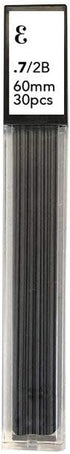 Everyman 0.7mm Lead for Grafton Mechanical Pencil, 90 Leads, 3-Pack for Sketching and Drawing