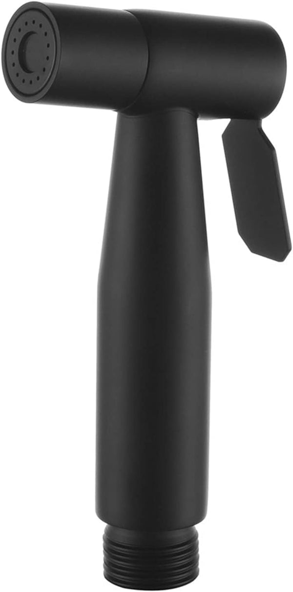 QFZFQOLSS Bidet Sprayer Head Black Shower Faucet Bidet Cloth Diaper Sprayer for Toilet