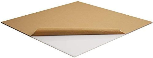 Acrylic Plexiglass Sheet, 1/8” Thick Lucite Plastic Board for DIY, Décor, Home Improvement, 12" x 12" Pre-Cut